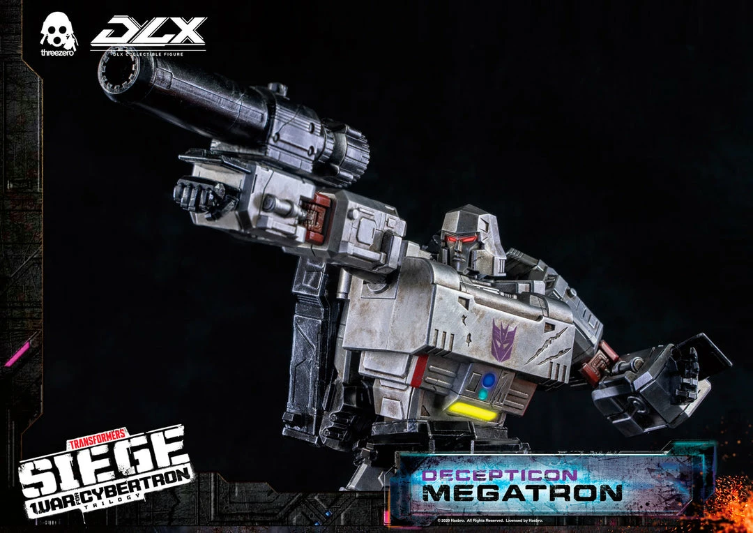 Vendor-unknown Threezero Transformers War For Cybertron Trilogy Megatron DLX Collectible Figure 6 Vendor-unknown Threezero Transformers War For Cybertron Trilogy Megatron DLX Collectible Figure