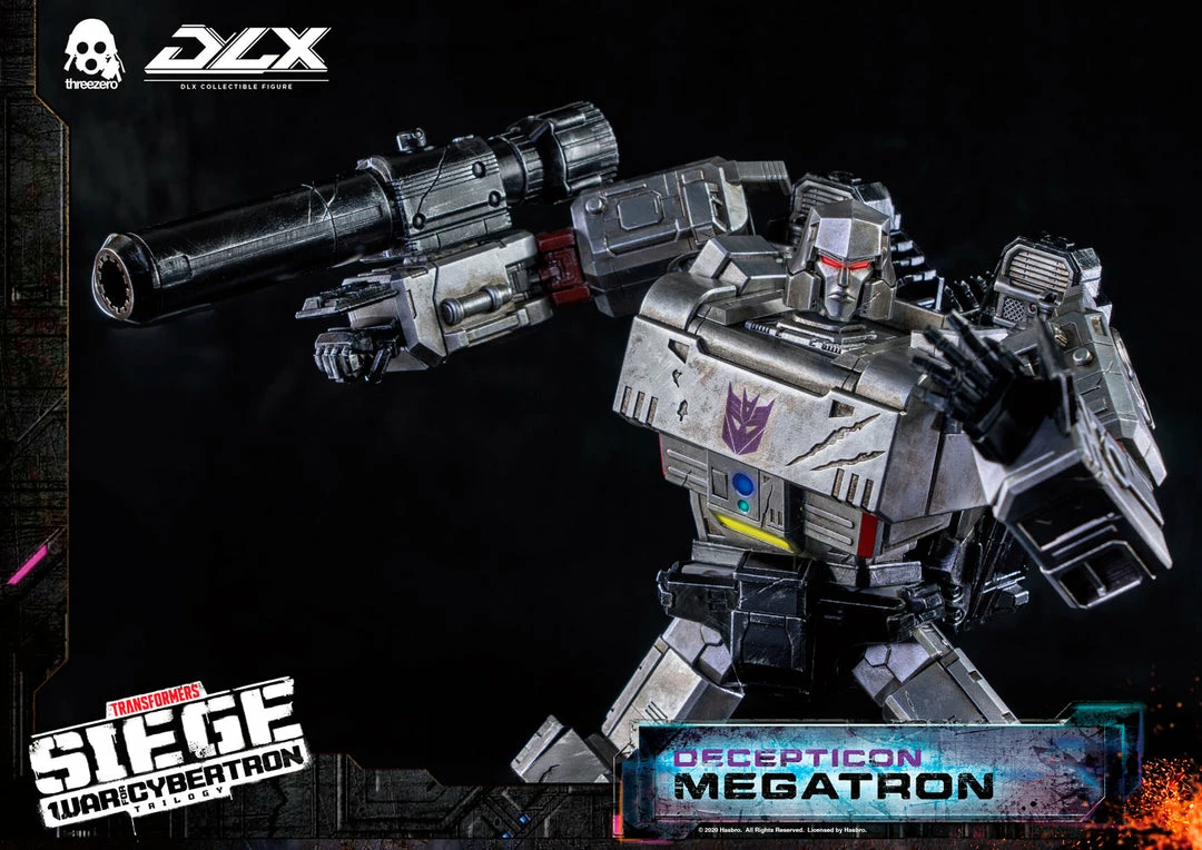 Vendor-unknown Threezero Transformers War For Cybertron Trilogy Megatron DLX Collectible Figure 8 Vendor-unknown Threezero Transformers War For Cybertron Trilogy Megatron DLX Collectible Figure