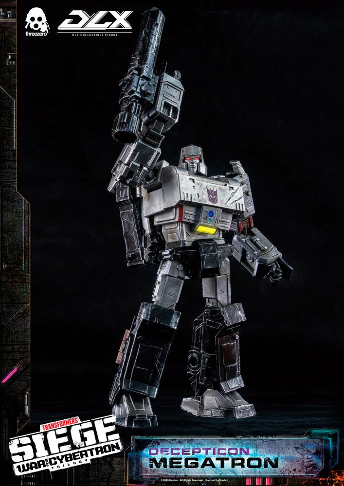 Vendor-unknown Threezero Transformers War For Cybertron Trilogy Megatron DLX Collectible Figure 10 Vendor-unknown Threezero Transformers War For Cybertron Trilogy Megatron DLX Collectible Figure