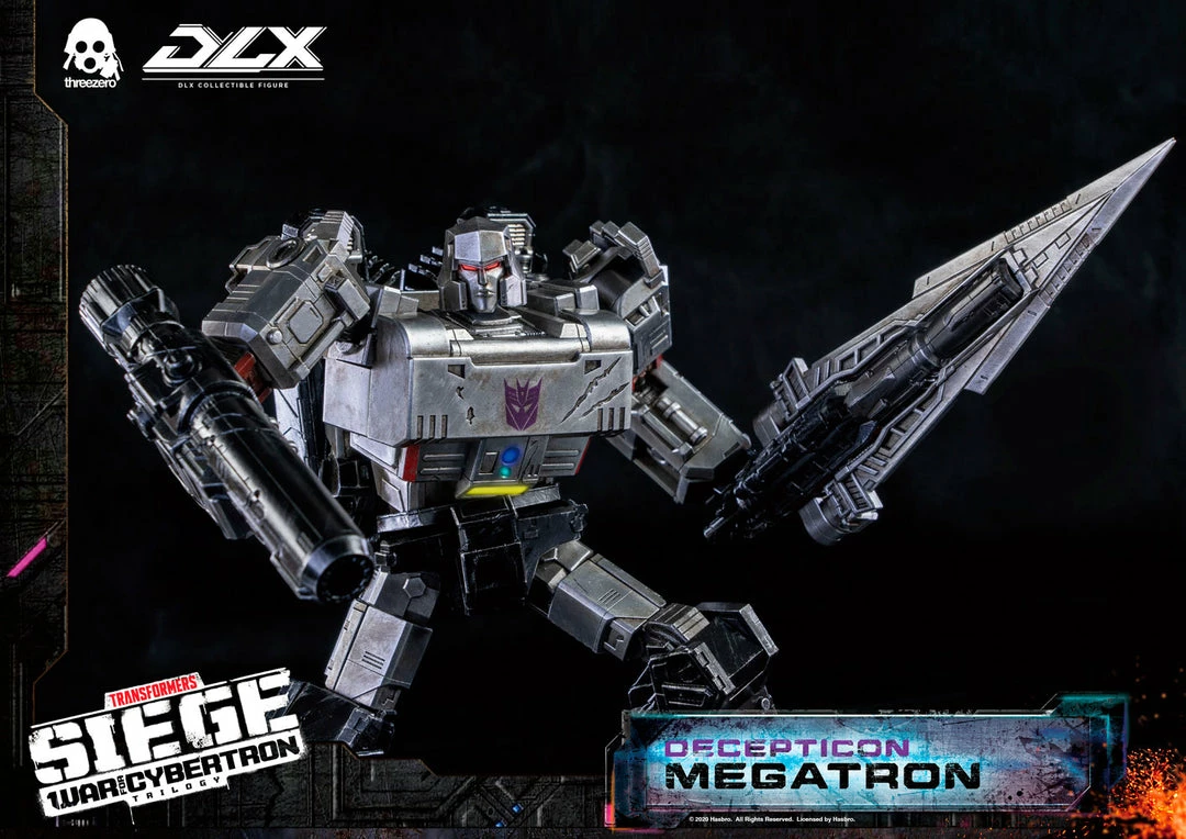 Vendor-unknown Threezero Transformers War For Cybertron Trilogy Megatron DLX Collectible Figure 11 Vendor-unknown Threezero Transformers War For Cybertron Trilogy Megatron DLX Collectible Figure