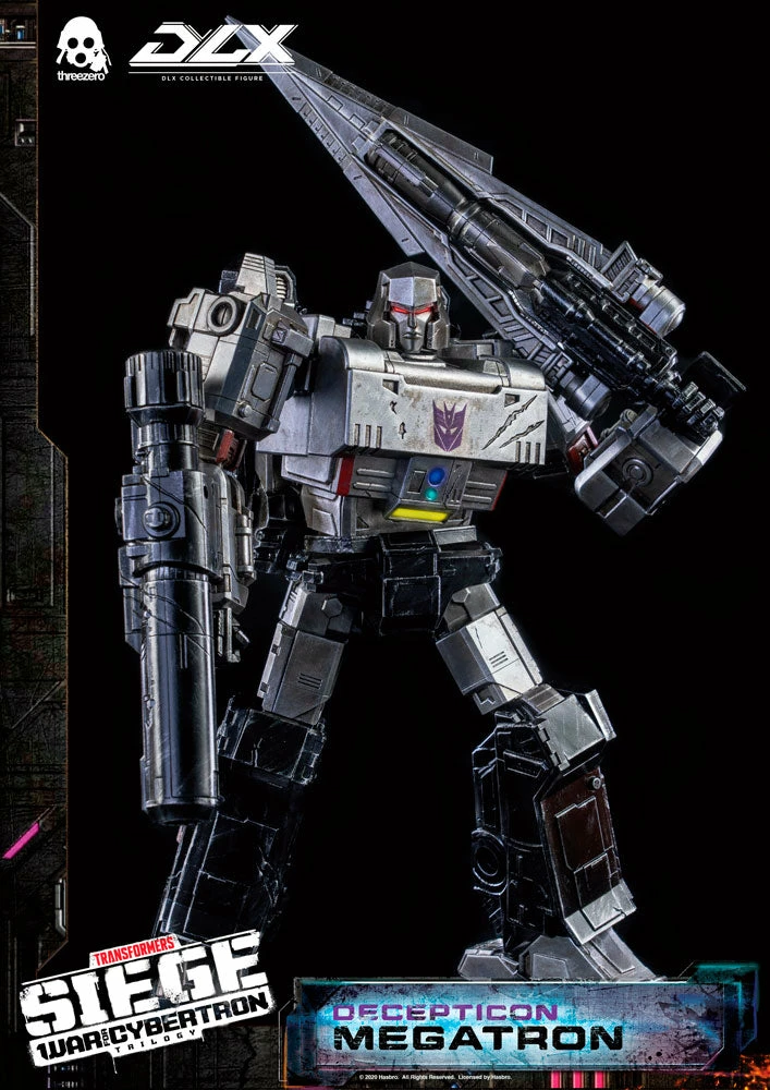 Vendor-unknown Threezero Transformers War For Cybertron Trilogy Megatron DLX Collectible Figure 12 Vendor-unknown Threezero Transformers War For Cybertron Trilogy Megatron DLX Collectible Figure