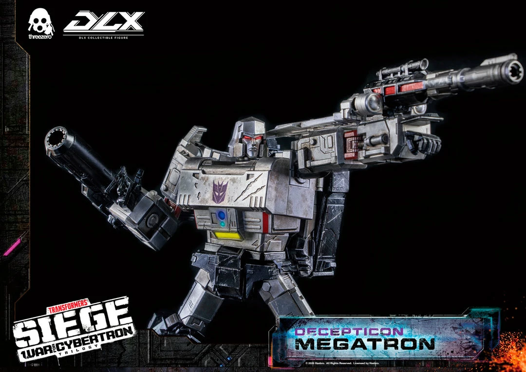Vendor-unknown Threezero Transformers War For Cybertron Trilogy Megatron DLX Collectible Figure 14 Vendor-unknown Threezero Transformers War For Cybertron Trilogy Megatron DLX Collectible Figure