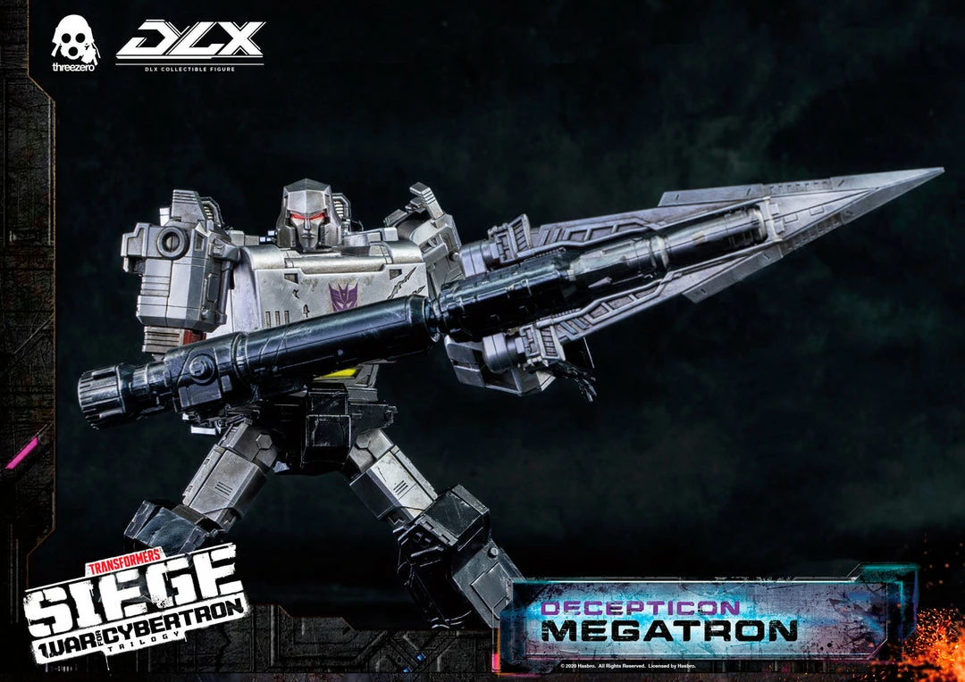 Vendor-unknown Threezero Transformers War For Cybertron Trilogy Megatron DLX Collectible Figure 15 Vendor-unknown Threezero Transformers War For Cybertron Trilogy Megatron DLX Collectible Figure
