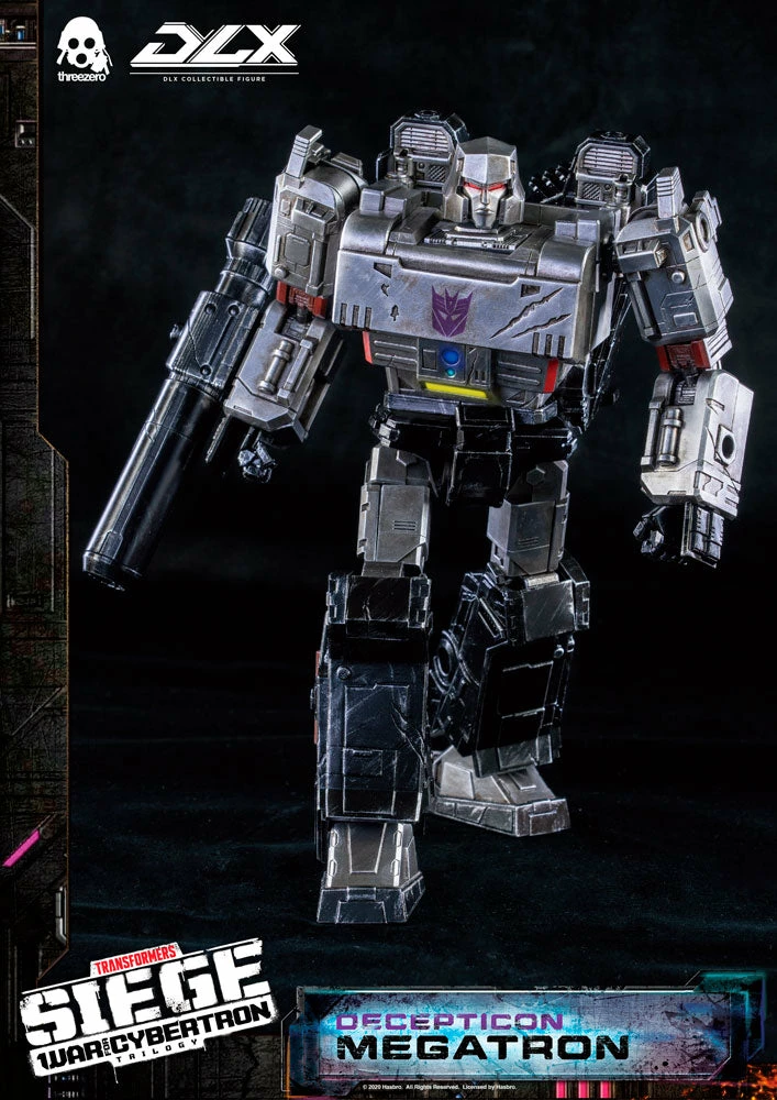 Vendor-unknown Threezero Transformers War For Cybertron Trilogy Megatron DLX Collectible Figure 17 Vendor-unknown Threezero Transformers War For Cybertron Trilogy Megatron DLX Collectible Figure