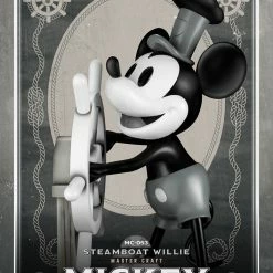 Maybang's Collectibles Beast Kingdom Master Craft Series - Steamboat Willie Mickey Mouse Statue Disney