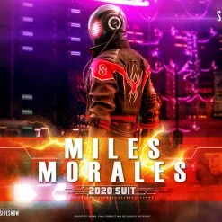 Maybang's Collectibles Hot Toys Marvel's Spider-Man Miles Morales Spider-Man (2020 Suit) 1/6 Scale 12" Collectible Figure