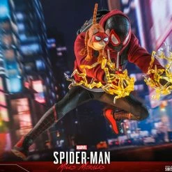 Maybang's Collectibles Hot Toys Marvel's Spider-Man Miles Morales Spider-Man (Bodega Cat Suit) 1/6 Scale Collectible Figure