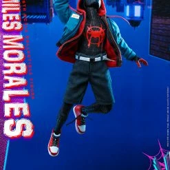 Maybang's Collectibles Hot Toys Marvel Comics Spider-Man: Into The Spider-Verse Miles Morales 1/6 Scale Collectible Figure