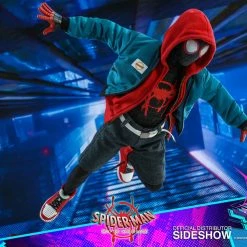 Maybang's Collectibles Hot Toys Marvel Comics Spider-Man: Into The Spider-Verse Miles Morales 1/6 Scale Collectible Figure