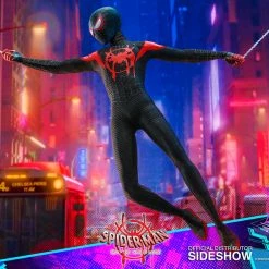 Maybang's Collectibles Hot Toys Marvel Comics Spider-Man: Into The Spider-Verse Miles Morales 1/6 Scale Collectible Figure