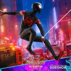 Maybang's Collectibles Hot Toys Marvel Comics Spider-Man: Into The Spider-Verse Miles Morales 1/6 Scale Collectible Figure