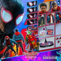 Maybang's Collectibles Hot Toys Marvel Comics Spider-Man: Into The Spider-Verse Miles Morales 1/6 Scale Collectible Figure