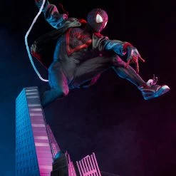 Maybang's Collectibles Sideshow Marvel Comics Spider-Man Miles Morales Premium Format Figure Statue Sideshow Collectibles
