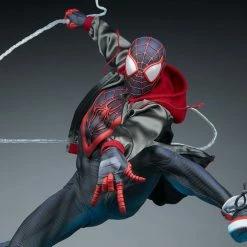 Maybang's Collectibles Sideshow Marvel Comics Spider-Man Miles Morales Premium Format Figure Statue Sideshow Collectibles