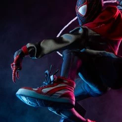 Maybang's Collectibles Sideshow Marvel Comics Spider-Man Miles Morales Premium Format Figure Statue Sideshow Collectibles