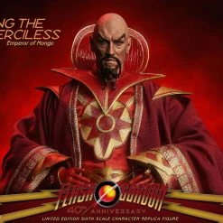 Maybang's Collectibles BIG Chief Studios Flash Gordon 40th Anniversary Ming The Merciless - Emperor Of Mongo 1/6 Scale Collectible Figure Others
