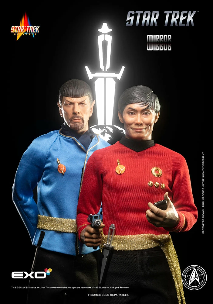 Maybang's Collectibles EXO-6 Star Trek: The Original Series Mirror Universe Hikaru Sulu 1/6 Scale 12" Collectible Figure Others 9 Maybang's Collectibles EXO-6 Star Trek: The Original Series Mirror Universe Hikaru Sulu 1/6 Scale 12" Collectible Figure Others