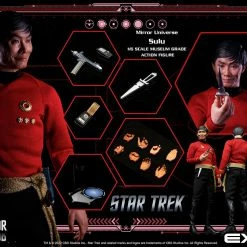 Maybang's Collectibles EXO-6 Star Trek: The Original Series Mirror Universe Hikaru Sulu 1/6 Scale 12" Collectible Figure Others 19 Maybang's Collectibles EXO-6 Star Trek: The Original Series Mirror Universe Hikaru Sulu 1/6 Scale 12