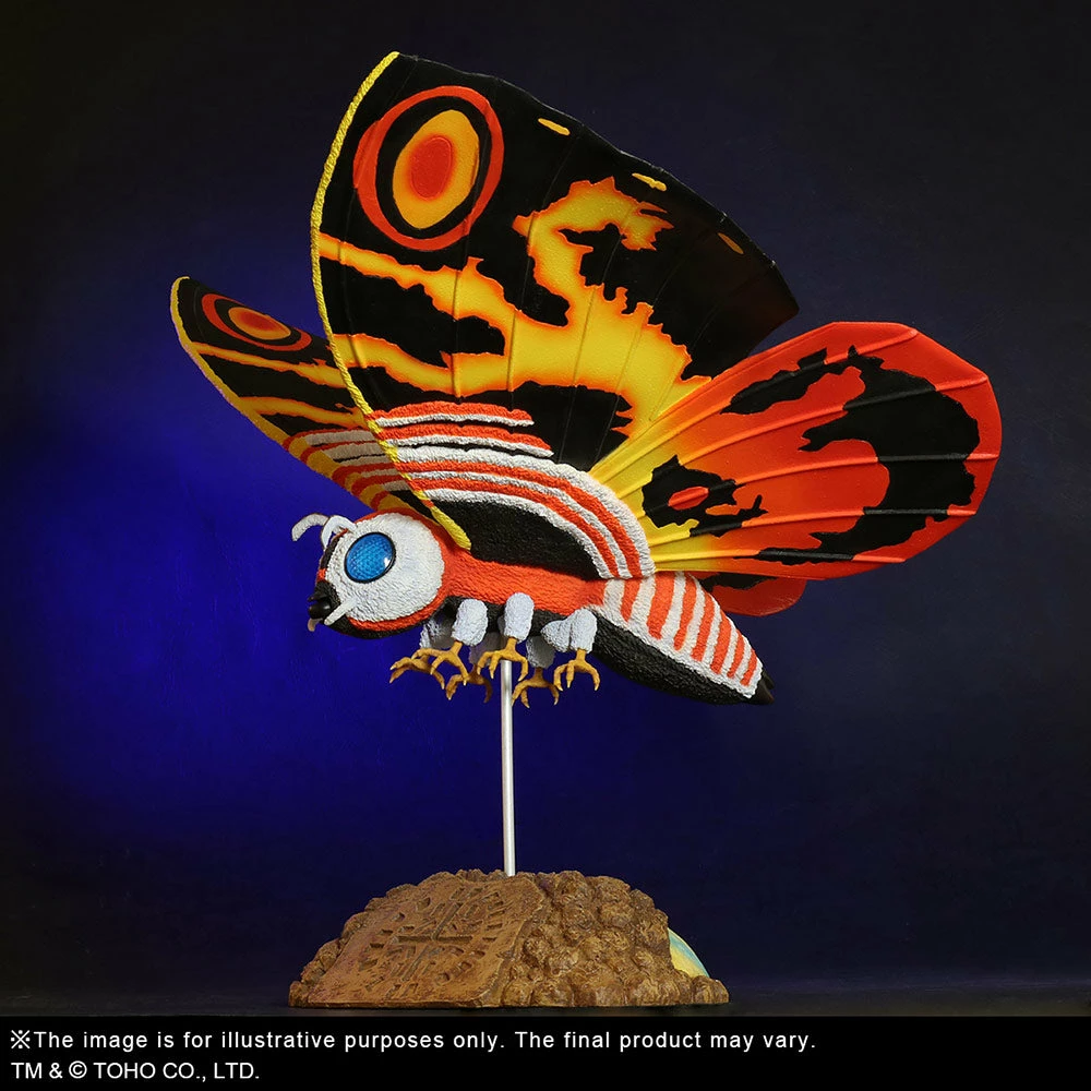 Maybang's Collectibles X-Plus Godzilla Vs. Mothra Toho Daikaiju Series Mothra (1992) 4 Maybang's Collectibles X-Plus Godzilla Vs. Mothra Toho Daikaiju Series Mothra (1992)
