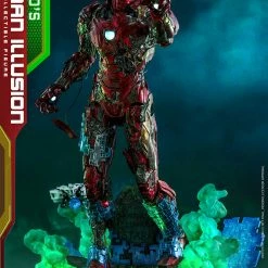 Maybang's Collectibles Hot Toys Marvel Comics Spider-Man Far From Home Mysterio's Iron Man Illusion 1/6 Scale Collectible Figure