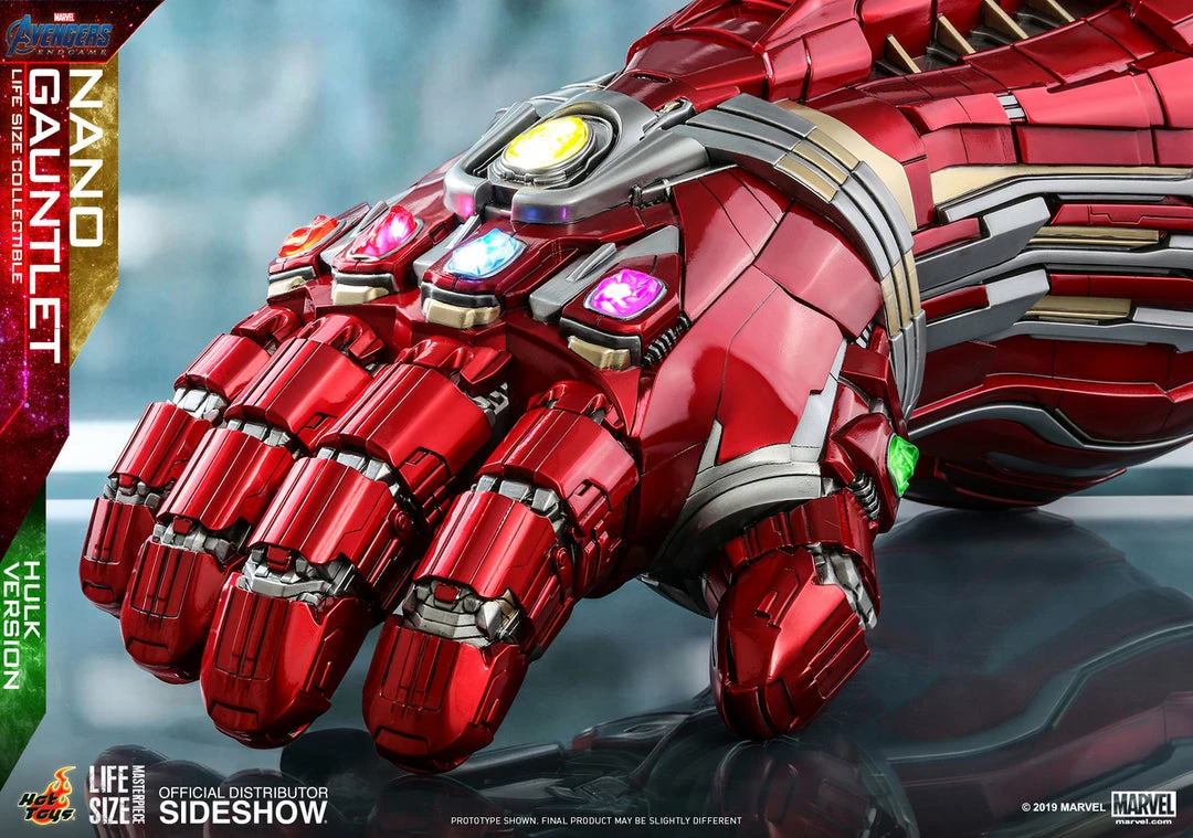Maybang's Collectibles Hot Toys Marvel Comics Avengers Endgame Nano Gauntlet (Hulk Version) Life Size Movie Prop Replica 6 Maybang's Collectibles Hot Toys Marvel Comics Avengers Endgame Nano Gauntlet (Hulk Version) Life Size Movie Prop Replica