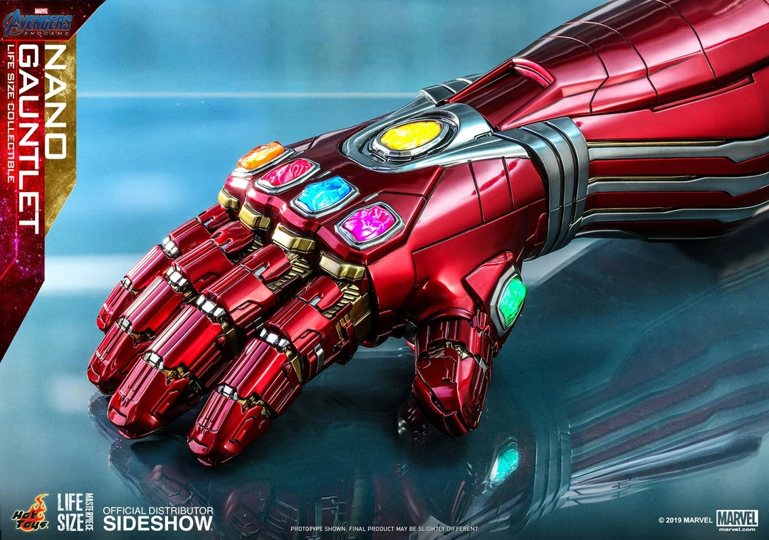 Maybang's Collectibles Hot Toys Marvel Comics Avengers Endgame Iron Man Nano Gauntlet Life Size Movie Prop Replica 4 Maybang's Collectibles Hot Toys Marvel Comics Avengers Endgame Iron Man Nano Gauntlet Life Size Movie Prop Replica