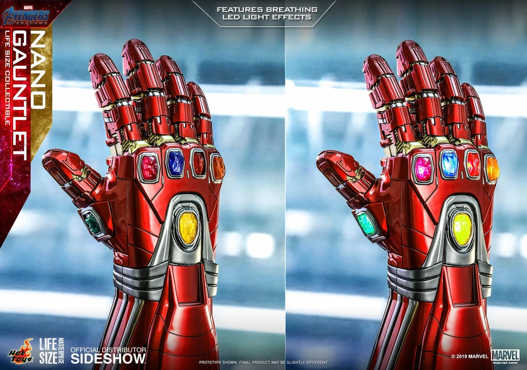 Maybang's Collectibles Hot Toys Marvel Comics Avengers Endgame Iron Man Nano Gauntlet Life Size Movie Prop Replica 6 Maybang's Collectibles Hot Toys Marvel Comics Avengers Endgame Iron Man Nano Gauntlet Life Size Movie Prop Replica