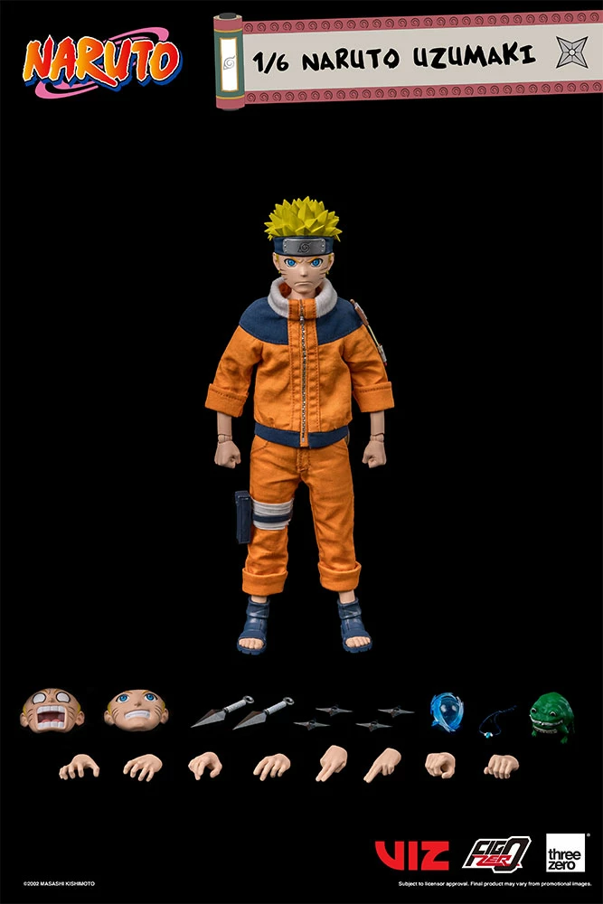 Maybang's Collectibles Threezero Naruto Naruto Uzumaki 1/6 Scale Collectible Figure 1 Maybang's Collectibles Threezero Naruto Naruto Uzumaki 1/6 Scale Collectible Figure