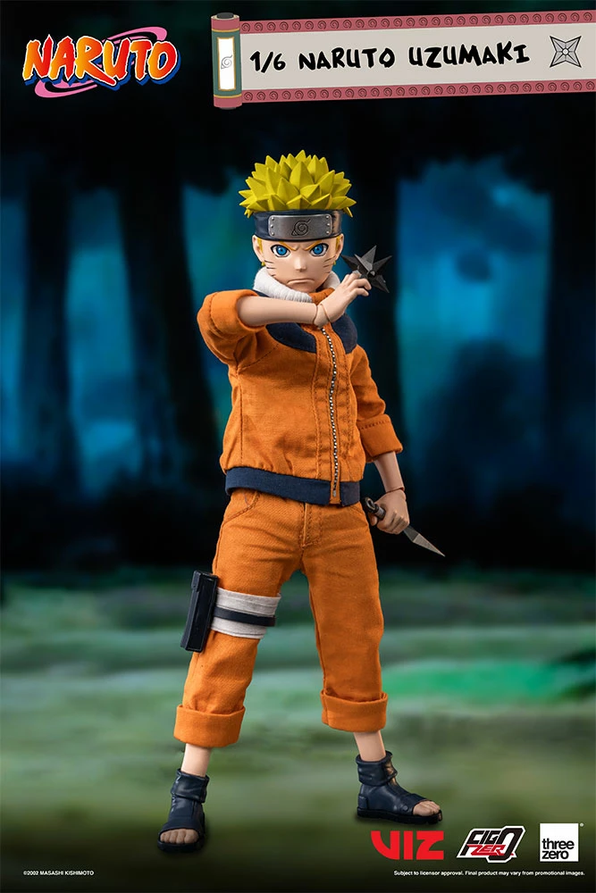 Maybang's Collectibles Threezero Naruto Naruto Uzumaki 1/6 Scale Collectible Figure 4 Maybang's Collectibles Threezero Naruto Naruto Uzumaki 1/6 Scale Collectible Figure
