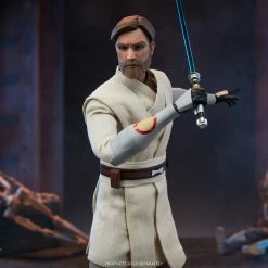 Maybang's Collectibles Sideshow Star Wars: The Clone Wars Obi-Wan Kenobi 1/6 Scale 12