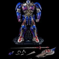 Maybang's Collectibles Threezero Transformers The Last Knight DLX Scale Collectible Series Optimus Prime Diecast Action Figure