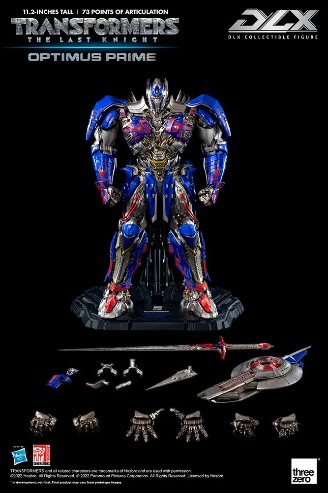 Maybang's Collectibles Threezero Transformers The Last Knight DLX Scale Collectible Series Optimus Prime Diecast Action Figure 1 Maybang's Collectibles Threezero Transformers The Last Knight DLX Scale Collectible Series Optimus Prime Diecast Action Figure