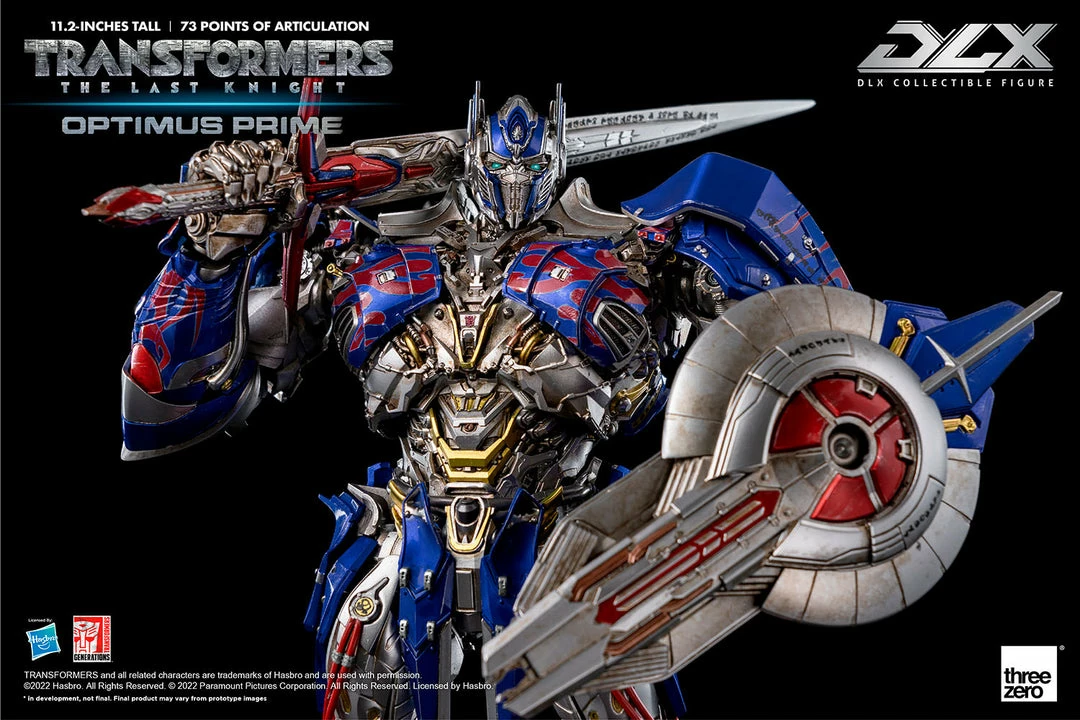 Maybang's Collectibles Threezero Transformers The Last Knight DLX Scale Collectible Series Optimus Prime Diecast Action Figure 8 Maybang's Collectibles Threezero Transformers The Last Knight DLX Scale Collectible Series Optimus Prime Diecast Action Figure