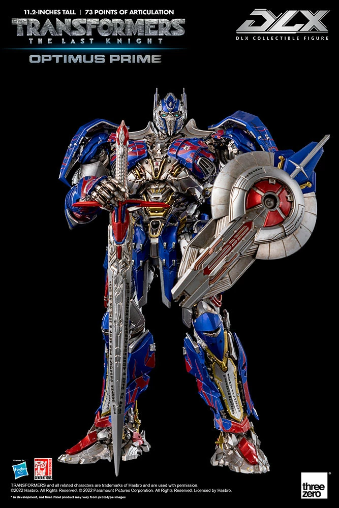 Maybang's Collectibles Threezero Transformers The Last Knight DLX Scale Collectible Series Optimus Prime Diecast Action Figure 12 Maybang's Collectibles Threezero Transformers The Last Knight DLX Scale Collectible Series Optimus Prime Diecast Action Figure