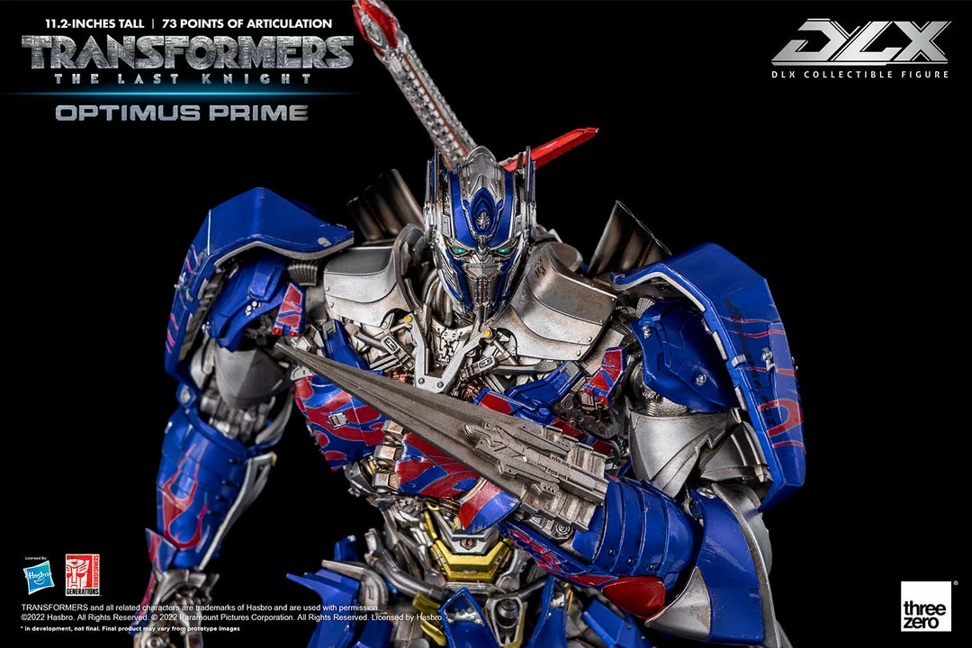 Maybang's Collectibles Threezero Transformers The Last Knight DLX Scale Collectible Series Optimus Prime Diecast Action Figure 15 Maybang's Collectibles Threezero Transformers The Last Knight DLX Scale Collectible Series Optimus Prime Diecast Action Figure