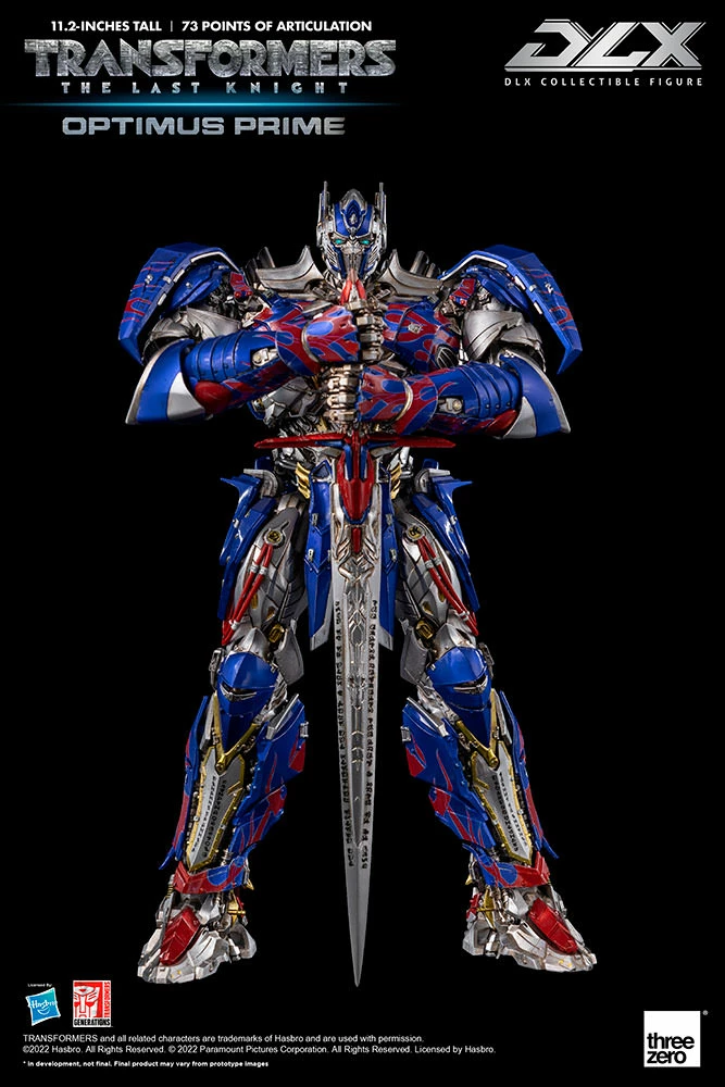 Maybang's Collectibles Threezero Transformers The Last Knight DLX Scale Collectible Series Optimus Prime Diecast Action Figure 18 Maybang's Collectibles Threezero Transformers The Last Knight DLX Scale Collectible Series Optimus Prime Diecast Action Figure
