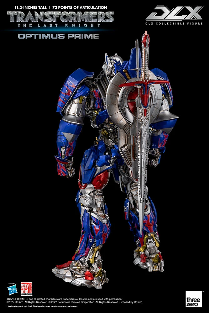 Maybang's Collectibles Threezero Transformers The Last Knight DLX Scale Collectible Series Optimus Prime Diecast Action Figure 19 Maybang's Collectibles Threezero Transformers The Last Knight DLX Scale Collectible Series Optimus Prime Diecast Action Figure