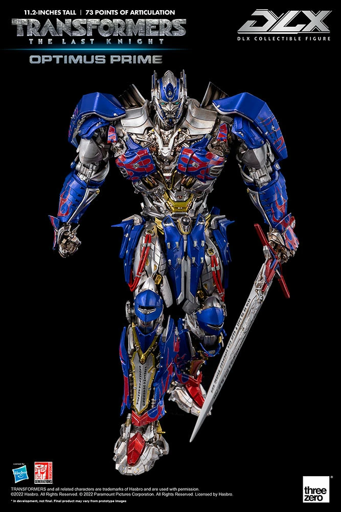 Maybang's Collectibles Threezero Transformers The Last Knight DLX Scale Collectible Series Optimus Prime Diecast Action Figure 22 Maybang's Collectibles Threezero Transformers The Last Knight DLX Scale Collectible Series Optimus Prime Diecast Action Figure