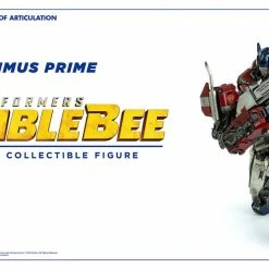 Maybang's Collectibles ThreeA Toys Transformers Bumblebee Movie Optimus Prime DLX Scale - Die-Cast Metal Collectible Figure ThreeA 3A