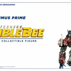 Maybang's Collectibles ThreeA Toys Transformers Bumblebee Movie Optimus Prime DLX Scale - Die-Cast Metal Collectible Figure ThreeA 3A