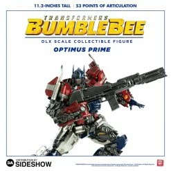 Maybang's Collectibles ThreeA Toys Transformers Bumblebee Movie Optimus Prime DLX Scale - Die-Cast Metal Collectible Figure ThreeA 3A