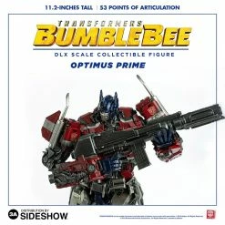 Maybang's Collectibles ThreeA Toys Transformers Bumblebee Movie Optimus Prime DLX Scale - Die-Cast Metal Collectible Figure ThreeA 3A