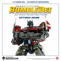 Maybang's Collectibles ThreeA Toys Transformers Bumblebee Movie Optimus Prime DLX Scale - Die-Cast Metal Collectible Figure ThreeA 3A