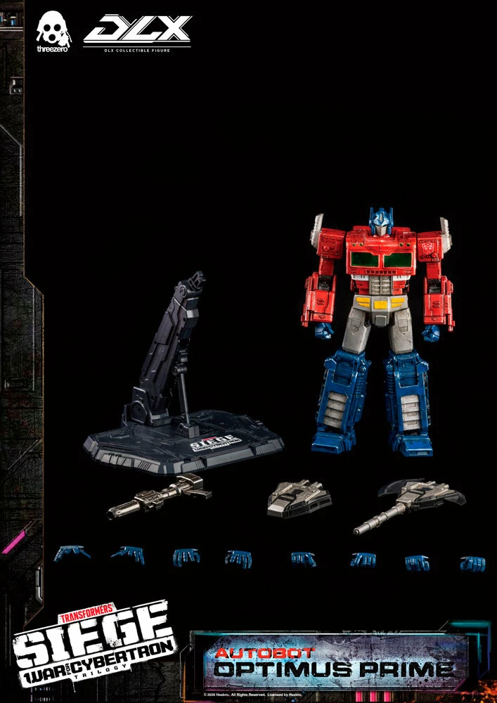 Vendor-unknown Threezero Transformers War For Cybertron Trilogy Optimus Prime DLX Collectible Figure 1 Vendor-unknown Threezero Transformers War For Cybertron Trilogy Optimus Prime DLX Collectible Figure