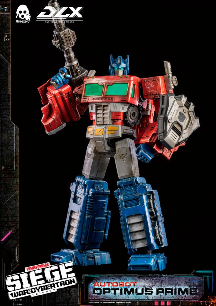 Vendor-unknown Threezero Transformers War For Cybertron Trilogy Optimus Prime DLX Collectible Figure 7 Vendor-unknown Threezero Transformers War For Cybertron Trilogy Optimus Prime DLX Collectible Figure