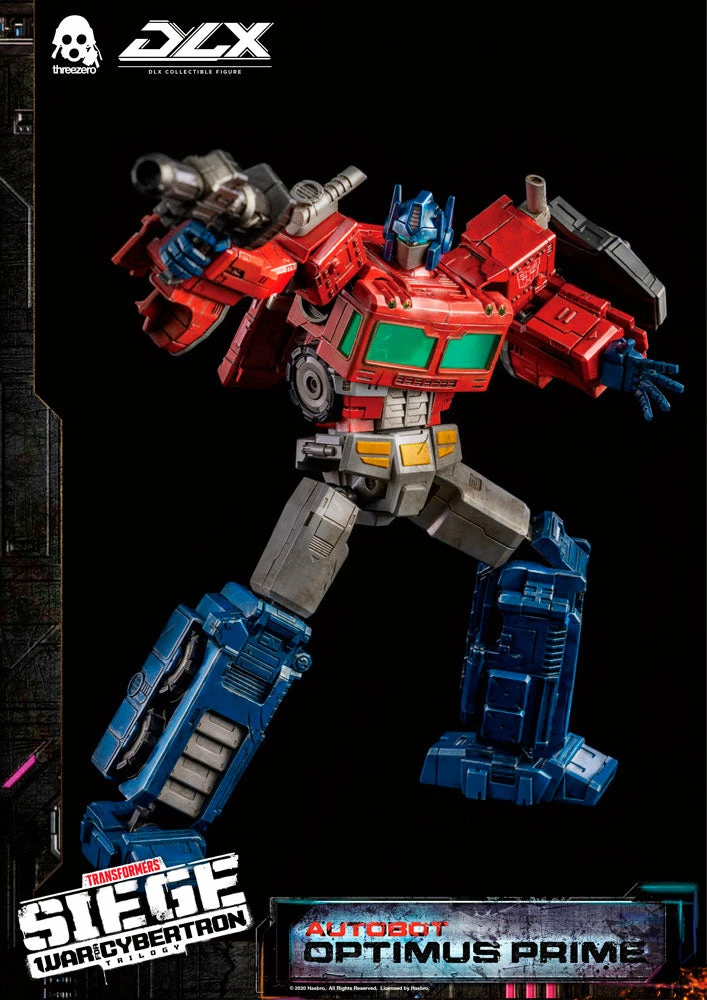 Vendor-unknown Threezero Transformers War For Cybertron Trilogy Optimus Prime DLX Collectible Figure 8 Vendor-unknown Threezero Transformers War For Cybertron Trilogy Optimus Prime DLX Collectible Figure