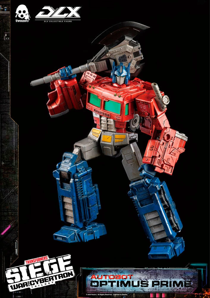 Vendor-unknown Threezero Transformers War For Cybertron Trilogy Optimus Prime DLX Collectible Figure 15 Vendor-unknown Threezero Transformers War For Cybertron Trilogy Optimus Prime DLX Collectible Figure