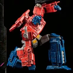 Vendor-unknown Threezero Transformers War For Cybertron Trilogy Optimus Prime DLX Collectible Figure 34 Vendor-unknown Threezero Transformers War For Cybertron Trilogy Optimus Prime DLX Collectible Figure