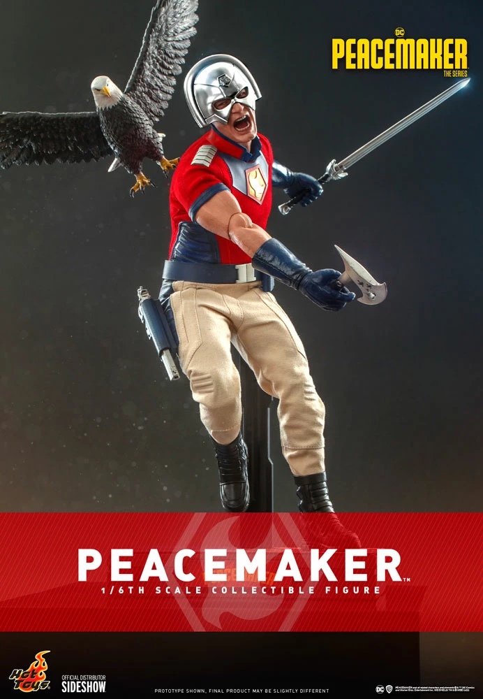 Maybang's Collectibles Hot Toys DC Comics Television Masterpiece Series - Peacemaker Peacemaker 1/6 Scale 12" Collectible Figure 1 Maybang's Collectibles Hot Toys DC Comics Television Masterpiece Series - Peacemaker Peacemaker 1/6 Scale 12" Collectible Figure