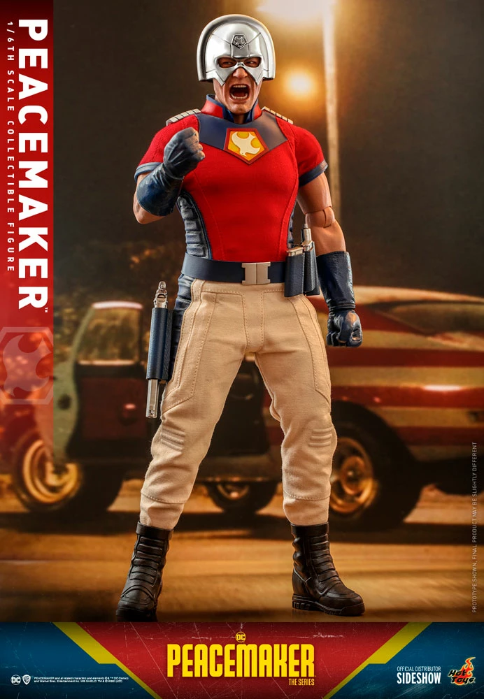 Maybang's Collectibles Hot Toys DC Comics Television Masterpiece Series - Peacemaker Peacemaker 1/6 Scale 12" Collectible Figure 2 Maybang's Collectibles Hot Toys DC Comics Television Masterpiece Series - Peacemaker Peacemaker 1/6 Scale 12" Collectible Figure